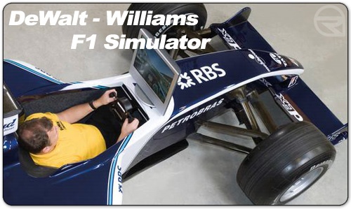 DeWalt - Williams F1 Simulator by AdrenalinStorm
